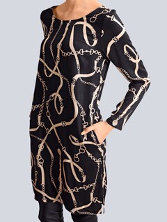 Bluse mit modischem Kettendruck thumbnail 3