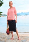 Pull en maille ruban à effet climatisant naturel thumbnail 7