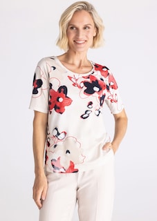 T-shirt en jersey de coton et Modal thumbnail 1