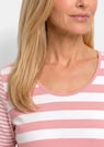 Gestreept shirt van zachte katoenmix thumbnail 5