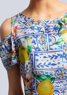 Bluse mit Cut-Outs an den Schultern thumbnail 5