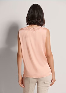 Stretch silk camisole top thumbnail 3