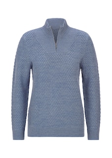Tricot pullover met troyerkraag thumbnail 6