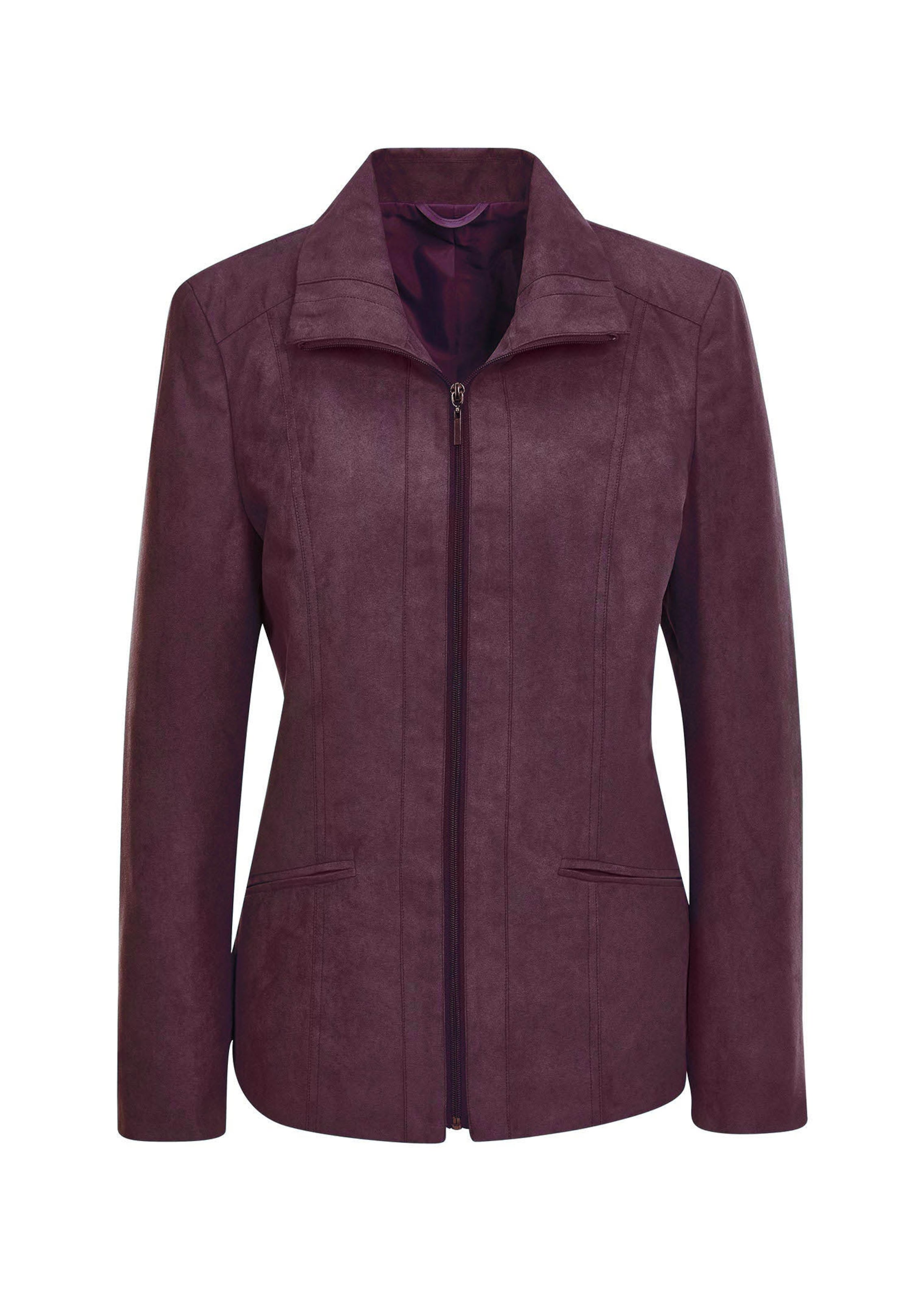 Pflegeleichte Lederimitatjacke