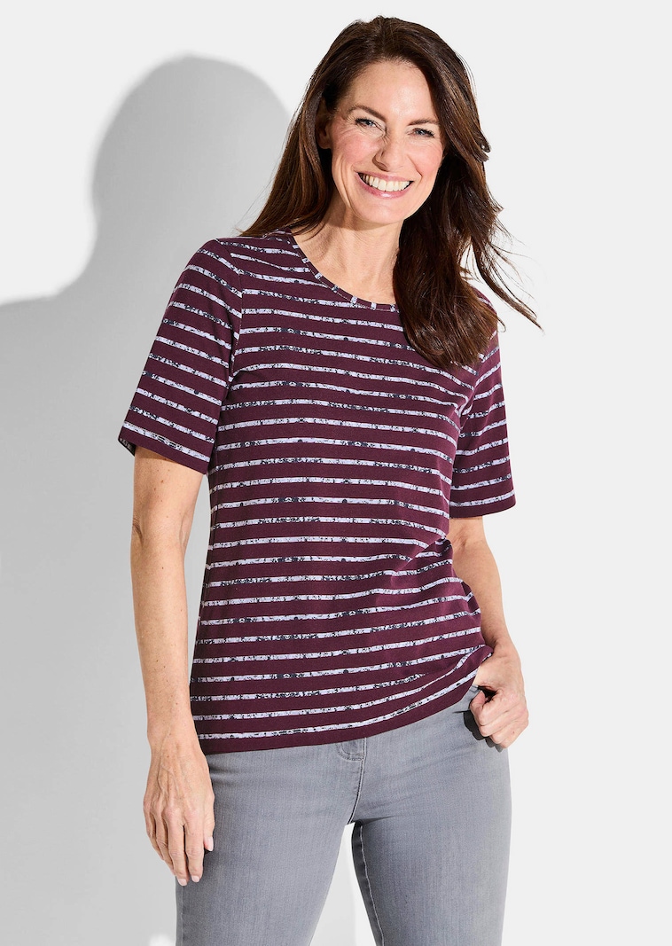 Shirt met streepdessin