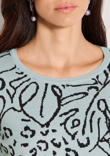 Feinstrickpullover im Mustermix thumbnail 5