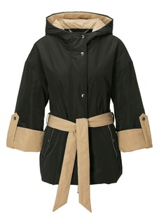 Oversize-Jacke in Bicolor-Optik thumbnail 1