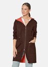 Lange Jersey-Jacke in Doubleface-Qualität thumbnail 1