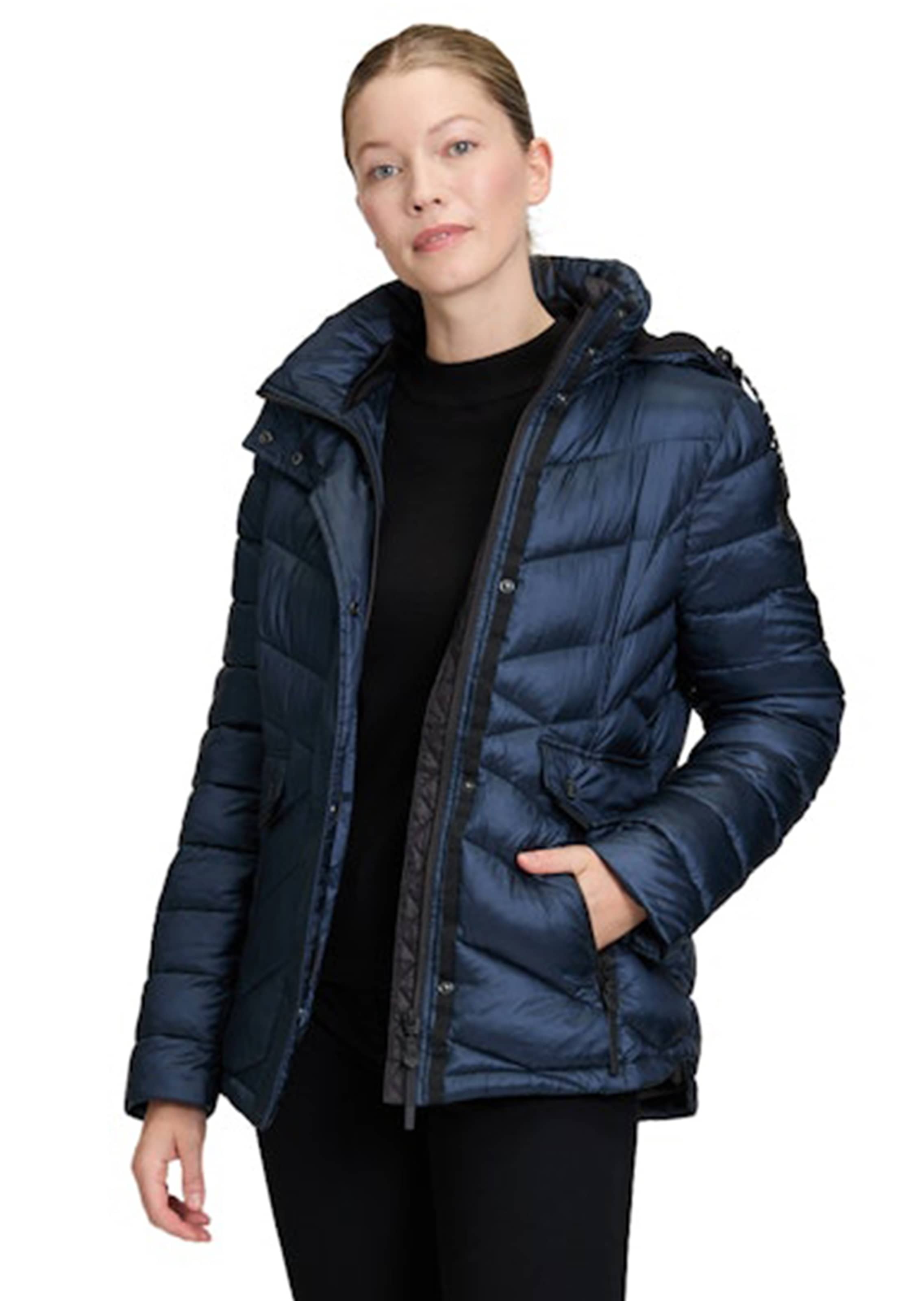 Dick wattierte Steppjacke aus Kunstdaune