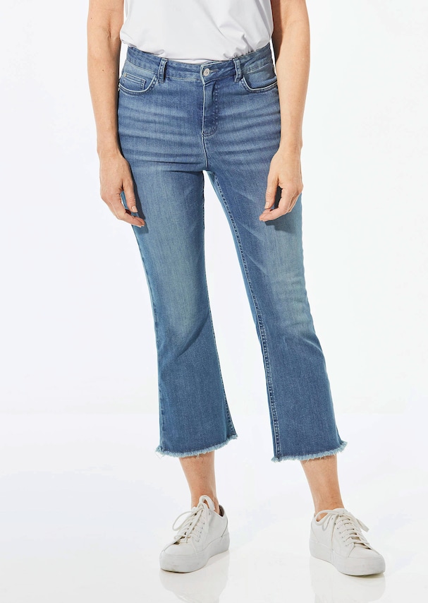 Jeans in 3/4-Länge