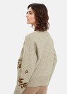 Casual jumper with decorative bead appliqué thumbnail 4