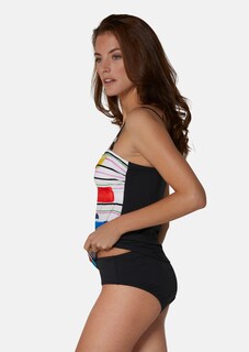 Féraud – Bandeau-Tankini mit Grafik-Print thumbnail 4