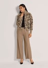 Jacquard-Strickblouson mit Leopardenmuster thumbnail 2