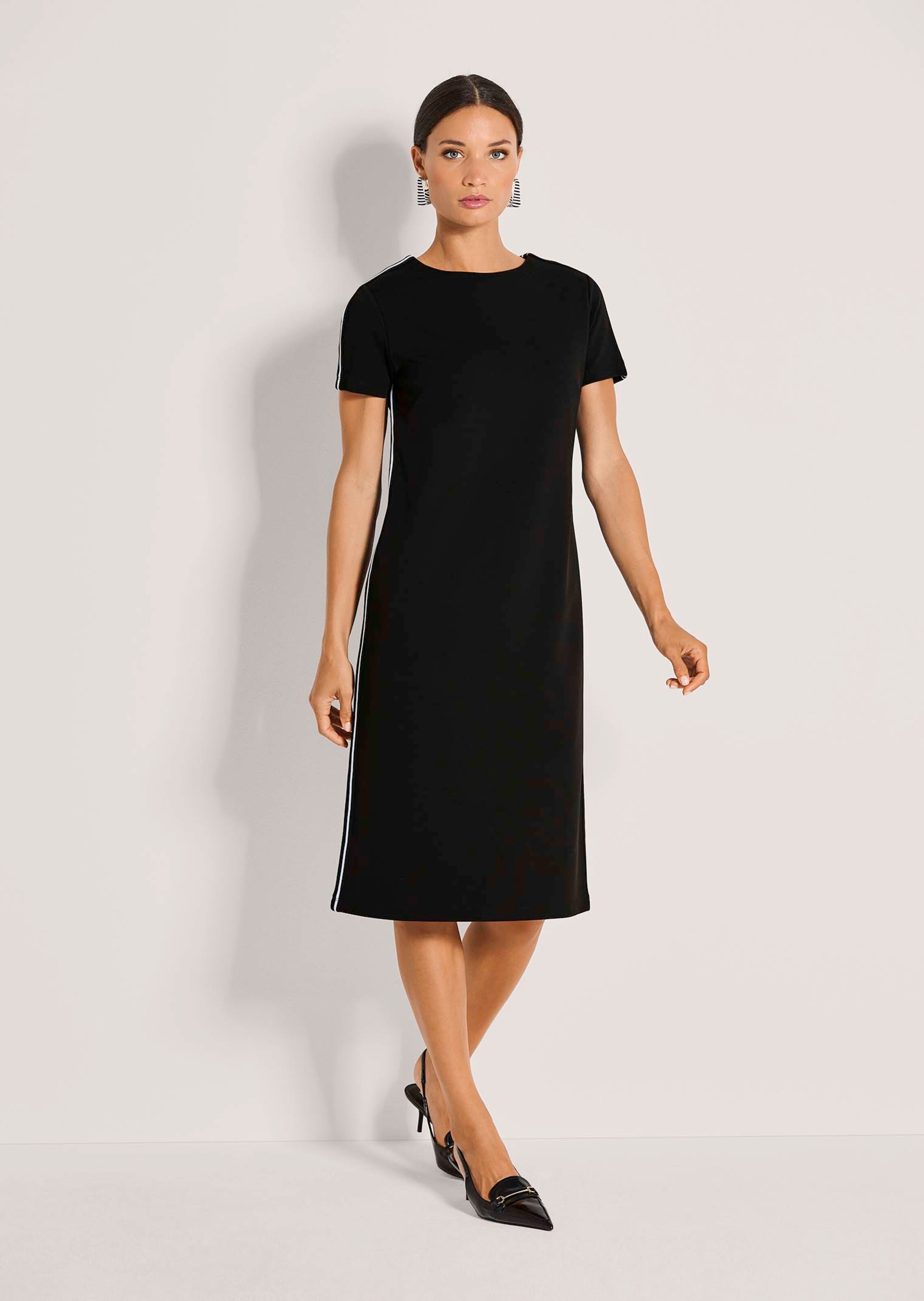Robe Cocktail BCBG MAX AZRIA Madeline Combo Noir Et Blanc Taille 4 - Sans Bretelles, Tissée, Neuve Avec étiquettes