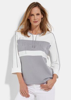 Sweat-shirt doux avec lien de serrage thumbnail 5