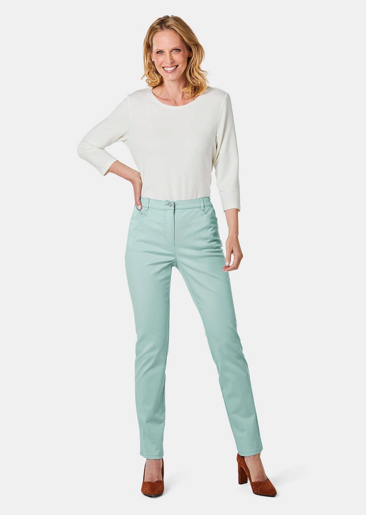 Pantalon léger en coton CARLA 1