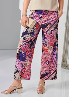 Weite Hose VERA mit Blumenmuster thumbnail 7