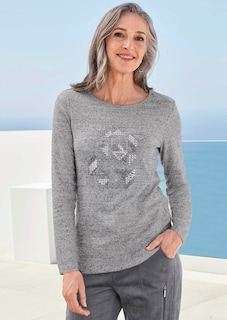 Langarmshirt mit U-Boot-Ausschnitt thumbnail 7