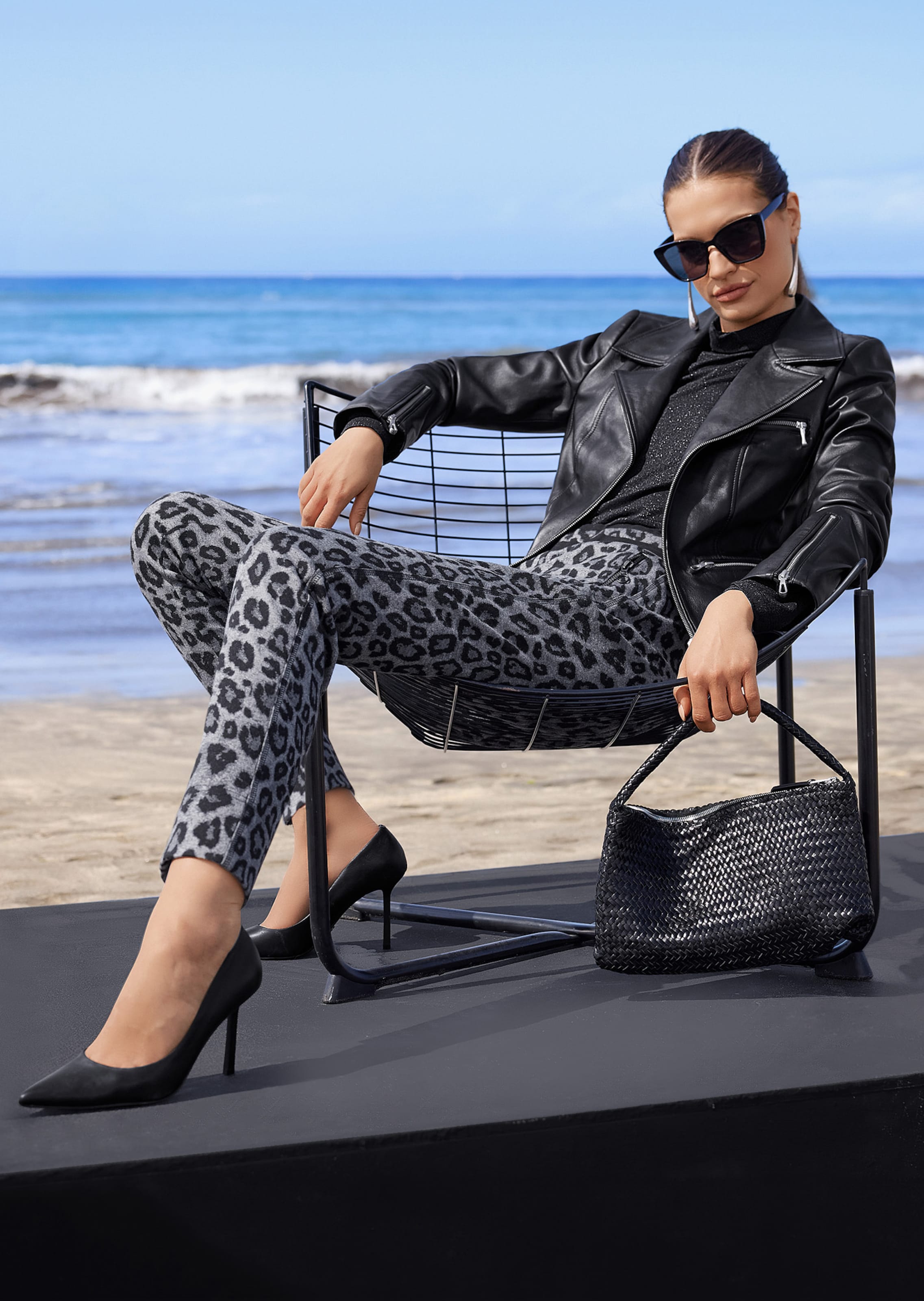 Leo-Hose mit Zippertaschen