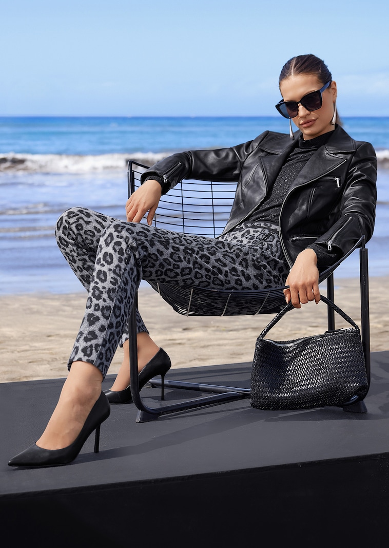 Leo-Hose mit Zippertaschen
