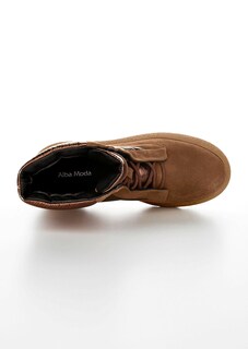 Stiefelette mit modernem Materialmix thumbnail 2