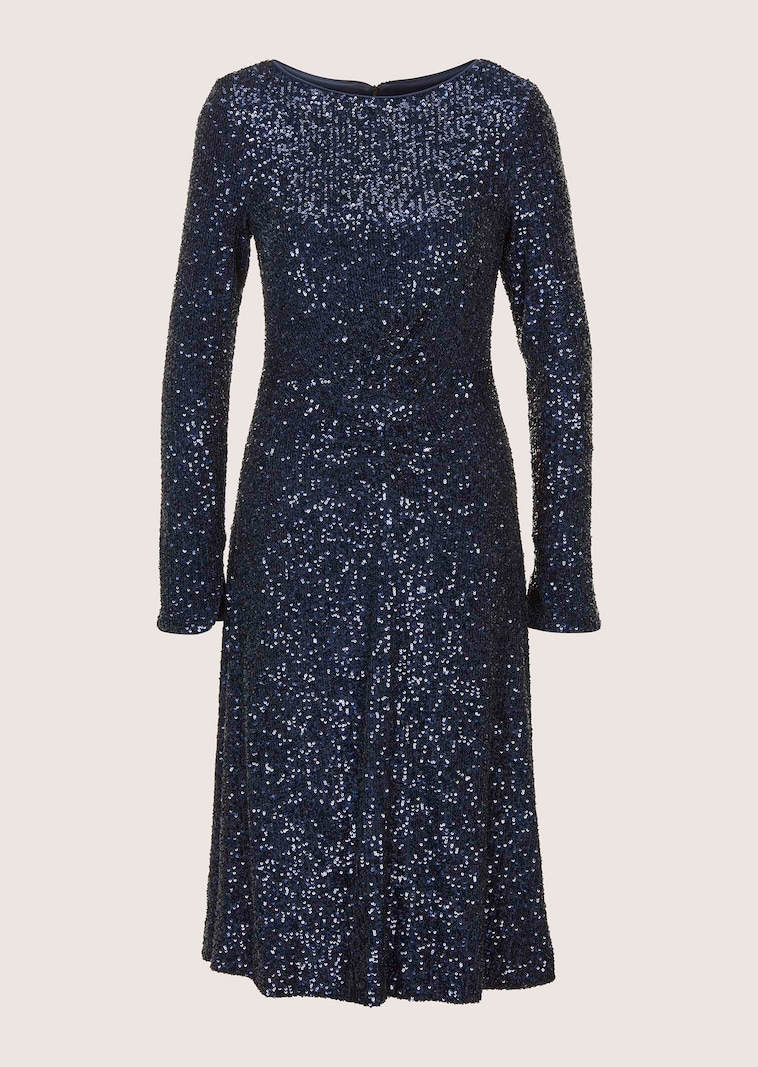 Sequin dress in dark blue | MADELEINE Fashion Sequin dress in dark blue | MADELEINE Fashion