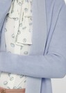 Verschlusslose Strickjacke mit Schalkragen thumbnail 5