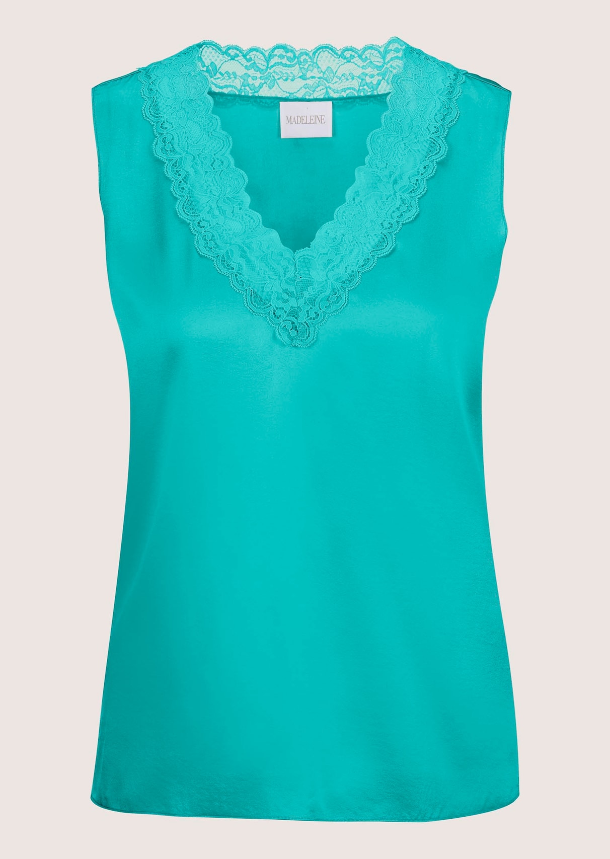 Top. Stretch de soie