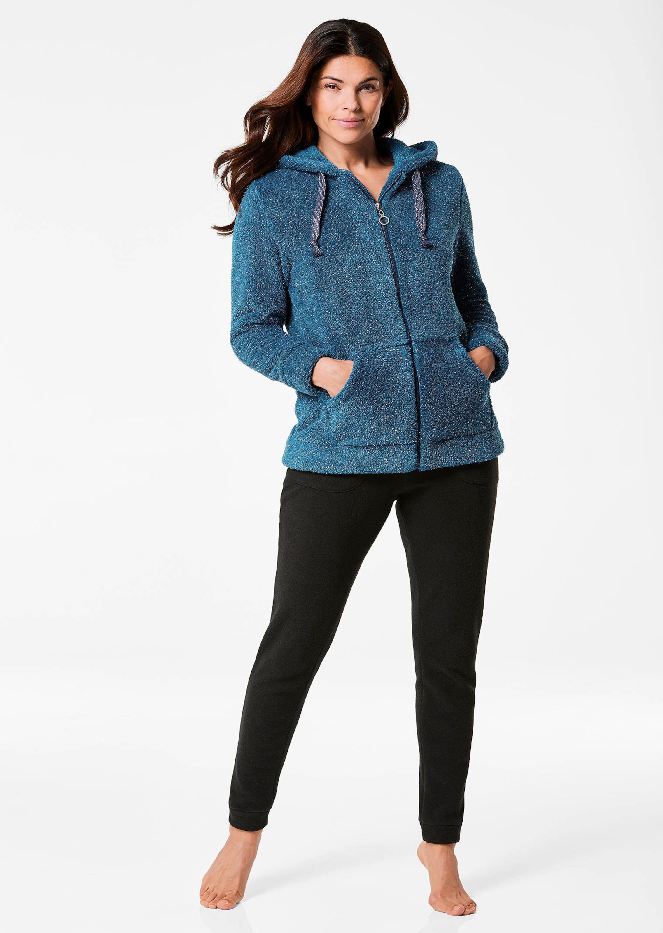 Flausch-Freizeitjacke