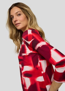 Jersey-Shirt mit Gummibund am Saum thumbnail 5