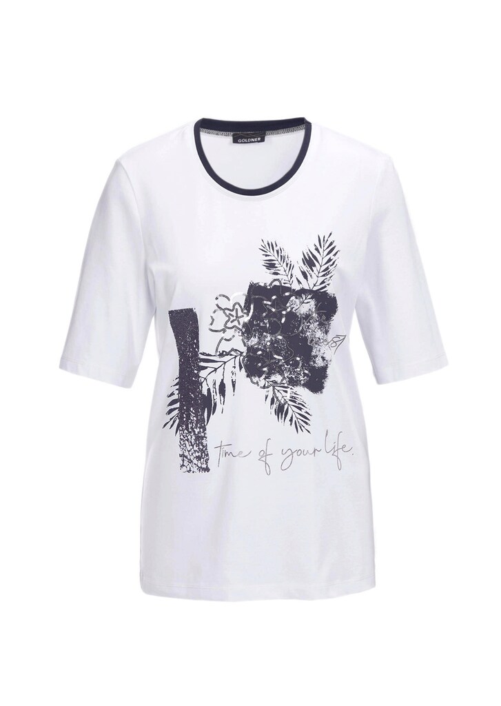 Druckshirt mit Foliendruck