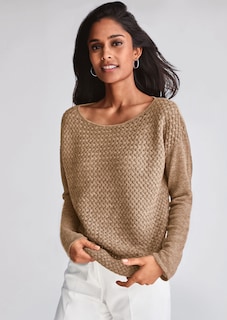 Oversize-Pullover mit Flechtmuster thumbnail 2