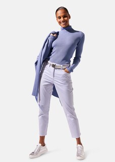 Rippstrick-Pullover mit Rollkragen thumbnail 2