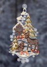 Décoration de fenêtre "Chevreuil et lièvre" thumbnail 2