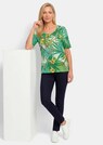 Comfortabel shirt met een tropisch dessin thumbnail 4