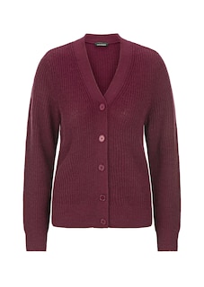 Pflegeleichte Strickjacke in hochwertiger Rippenstruktur thumbnail 6