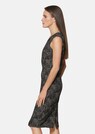 Sleeveless shift dress with elegant print thumbnail 4