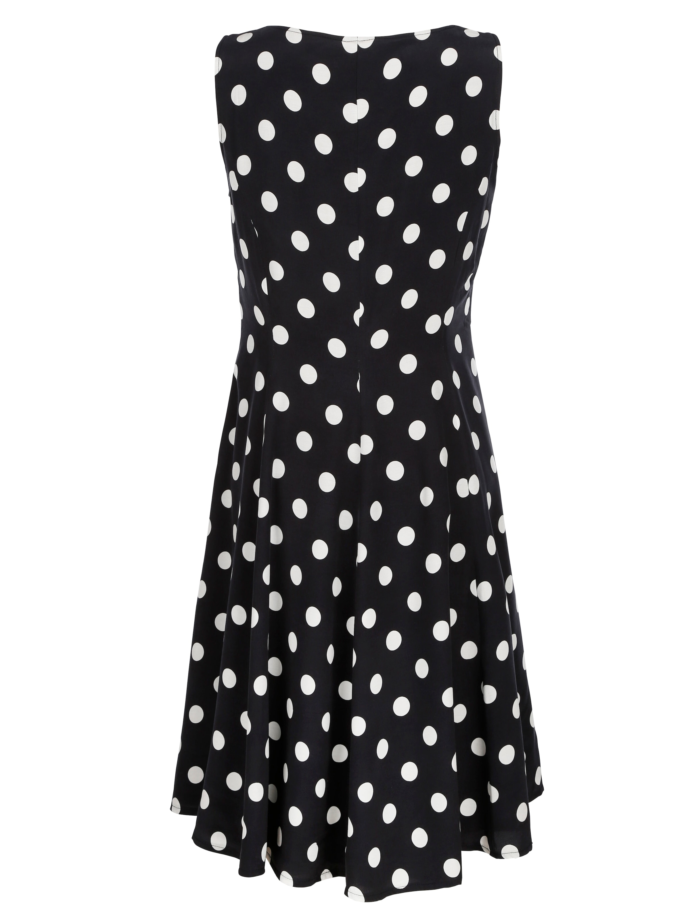 Kleid mit Punkt Dessin