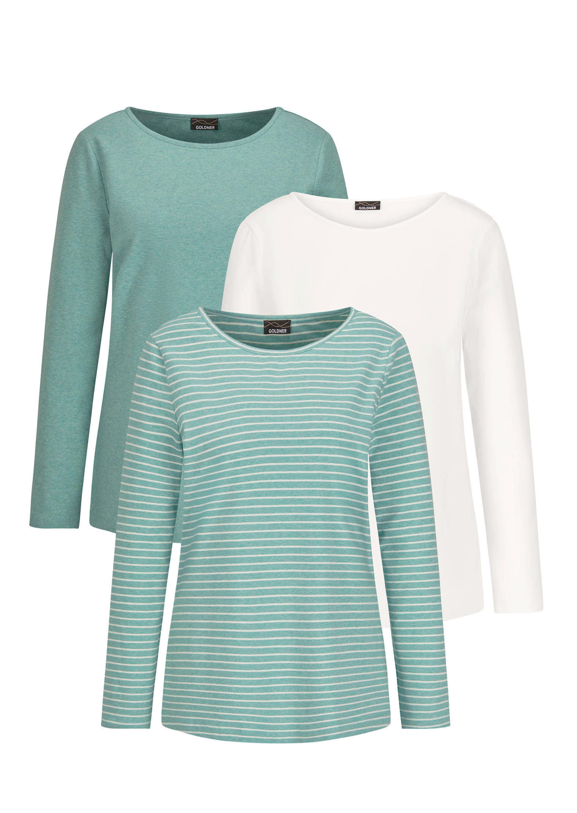 Shirt im 3er-Pack aus Baumwoll-Jersey