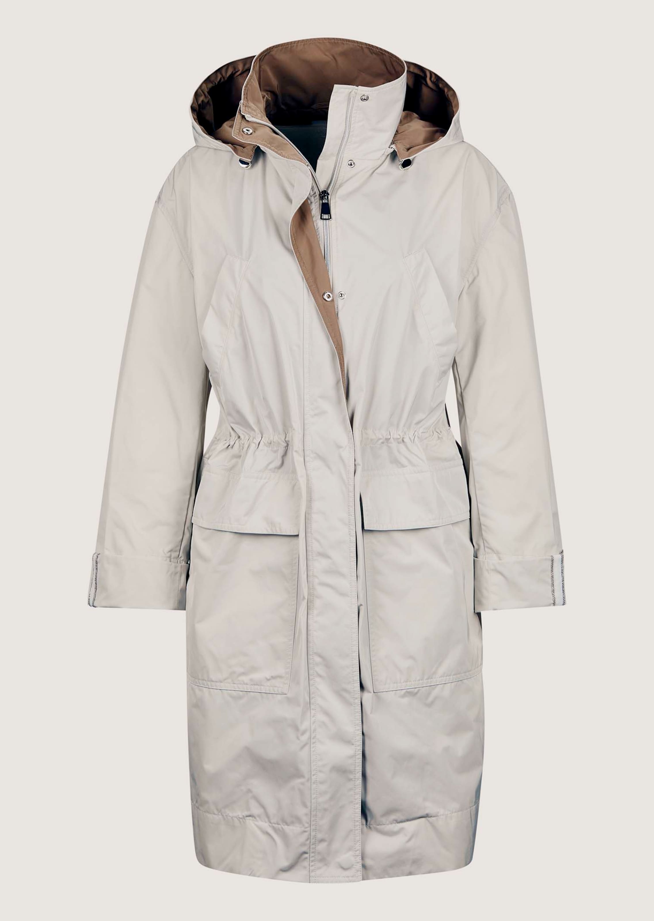 Jacket in pearl white / taupe | MADELEINE Fashion