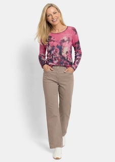 Weite Jeans VERA aus Stretch-Denim thumbnail 1