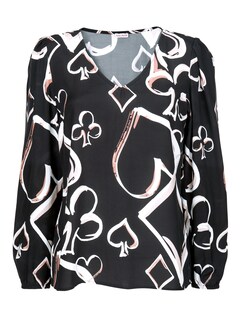 Bluse mit voluminösen Puffärmeln thumbnail 3