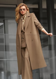 Ärmellose Longweste im Mantel-Look thumbnail 7