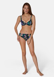 Bikini mit floralem Exotikprint thumbnail 2