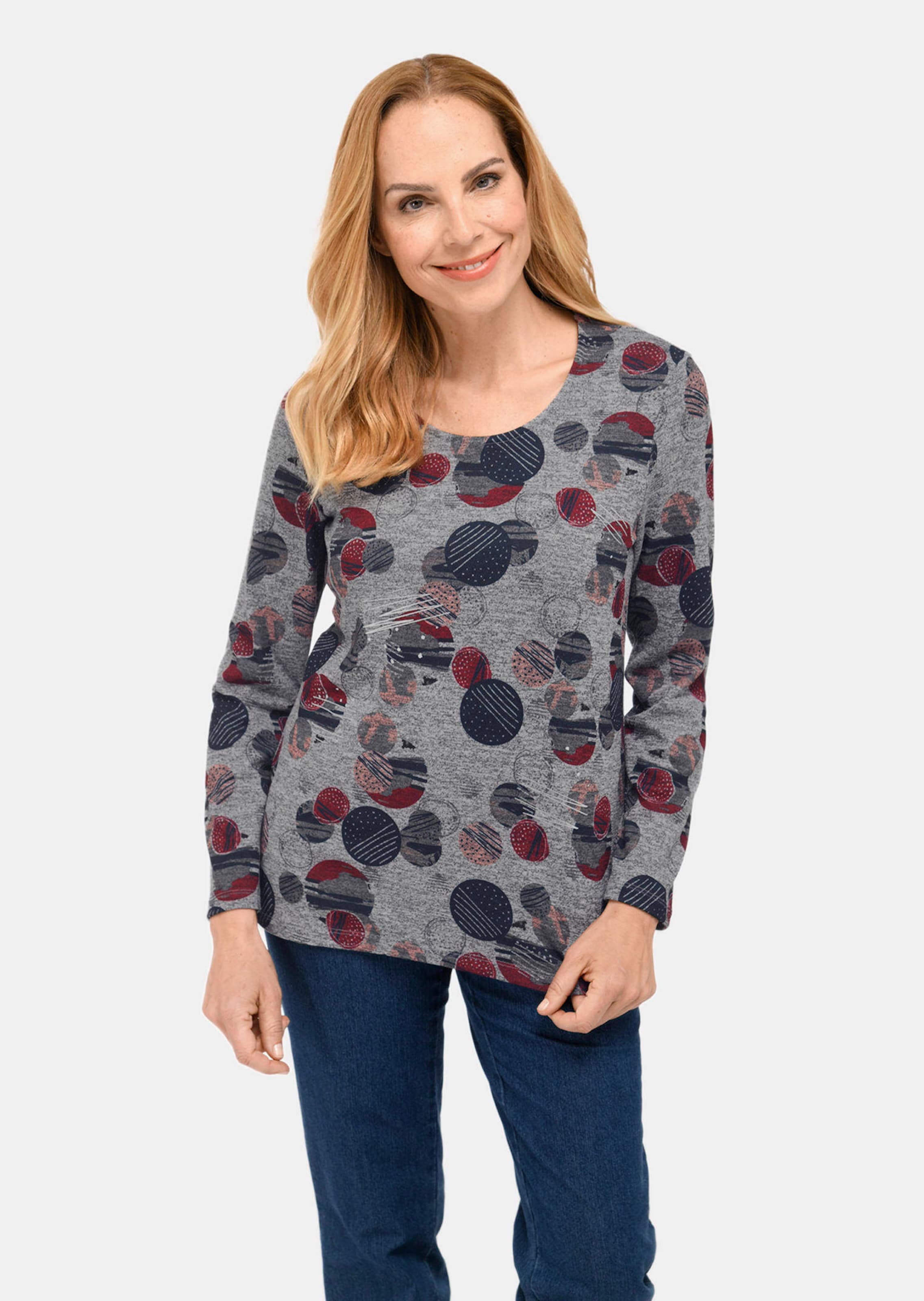 Aussergewöhnliches Druckstrickshirt