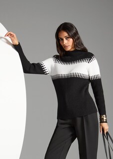 Pullover mit Blockstreifen thumbnail 7