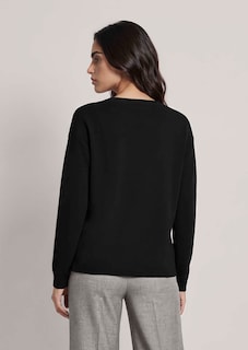 Pull en V en bon cachemire thumbnail 3