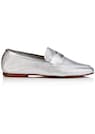 Metallic-Slipper aus softem Leder thumbnail 4