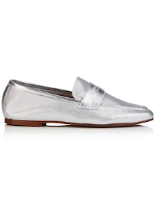 Metallic-Slipper aus softem Leder thumbnail 4
