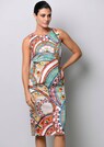 Kleid mit allover Druck thumbnail 1
